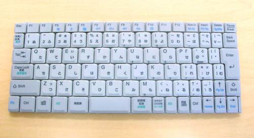 富士通:FMV-MF560W用 ノートパソコン キーボード 新品 グレー N860-7616-T051