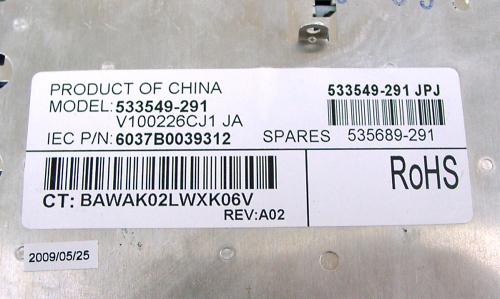 HP:MINI1000/MINI100�� �Ρ��ȥѥ����� �����ܡ��� ���� �� V100226CJ1 ���б�����͡�MINI1000/MINI100