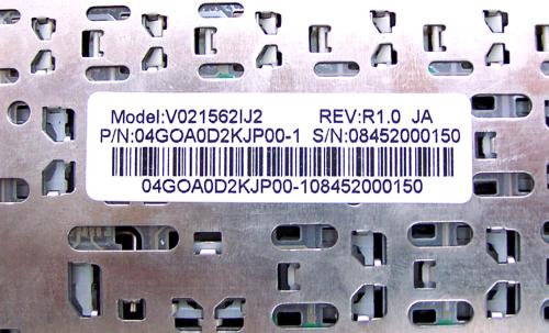 ASUS:EPC1000H�� �Ρ��ȥѥ����� �����ܡ��� ���� �� V021562IJ2 ���б�����͡�EPC1000H-A