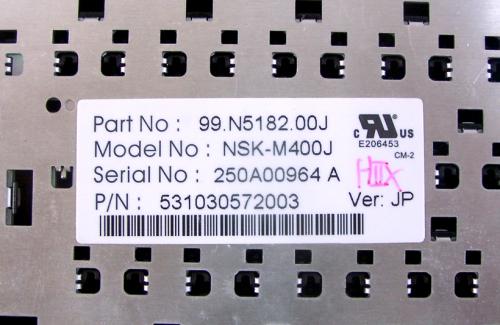 SHARP:FS2-C3E�� �Ρ��ȥѥ����� �����ܡ��� ���� �� NSK-M400J ���б�����͡�FS2-C3E