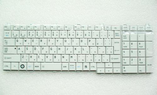 東芝:ノートパソコン 用 キーボード 新品 白 NSK-TN1GV 0J 東芝:ノートパソコン 用 キーボード 新品 白 NSK-TN1GV 0J