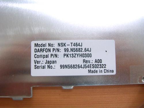 ���:��AX/840LS���� �Ρ��ȥѥ����� �����ܡ��� ���� ���졼 NSK-T464J ���б�����͡�E10/370LS , E10/2JCDT/F30/83AE PQF3083ALP /G10/390LS , G10/27LDEW , G10/27LDER