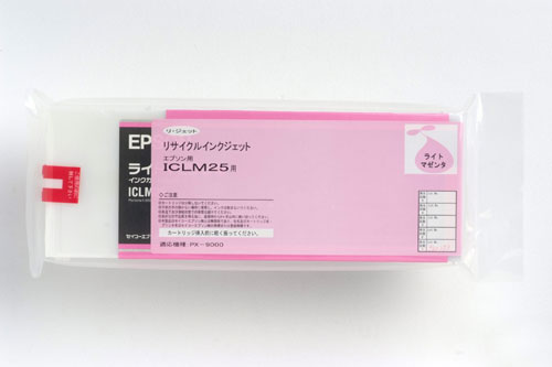 EPSON リサイクルインクカートリッジ ICLM25 ライトマゼンタ 〔対応機種〕・PX-9000　空容器回収後商品..