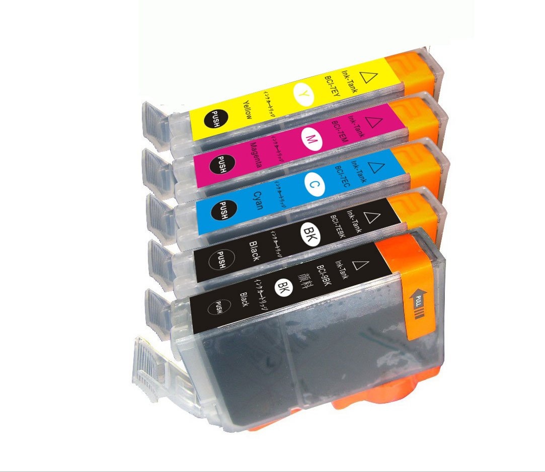 ����Υ� MP500/MP600/MP610/MP800/MP810 �ߴ����� ʡ�ޡ�����̵����BCI-9BK BCI-7e���ɤ�10�ܥ��å�