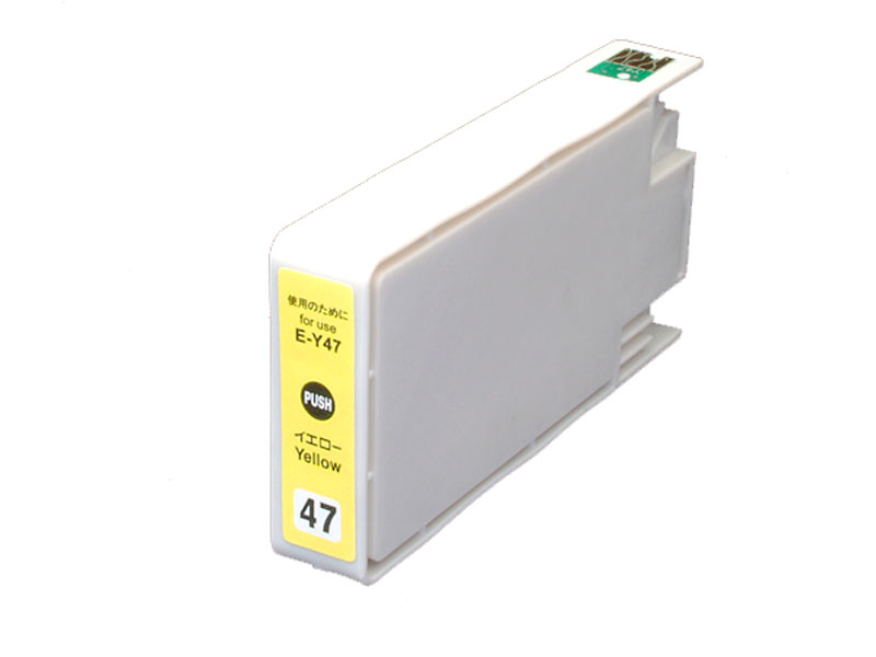 【送料無料】定形外発送 エプソン互換インク 47 ICY47 イエロー