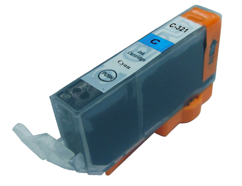 乐天商城 - 【送料無料】定形外発送 キャノン互換インク BCI-321C シアン