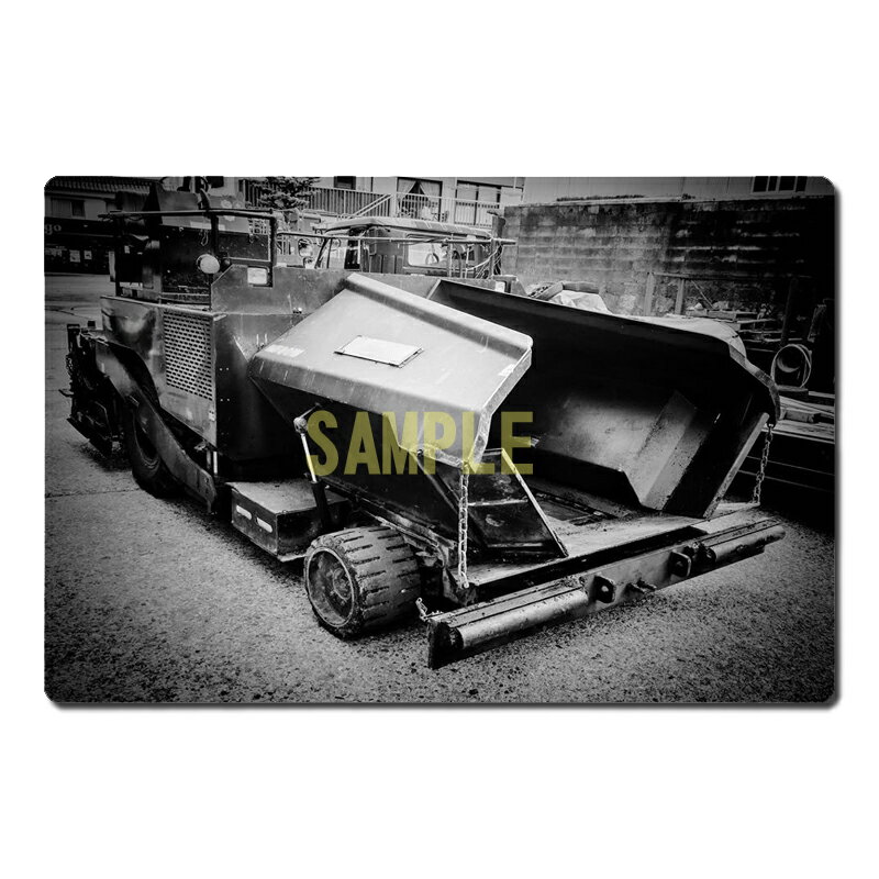 乐天商城 - 【送料無料】すべすべマウスパッド　重機　MJ-001 約220mm x 約150mm 厚さ2mm 裏面スポンジタイプ 定形外郵便発送