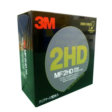 3M MF2HD256 10P 2HD IBM256フォーマット 10枚 【4901690020520】