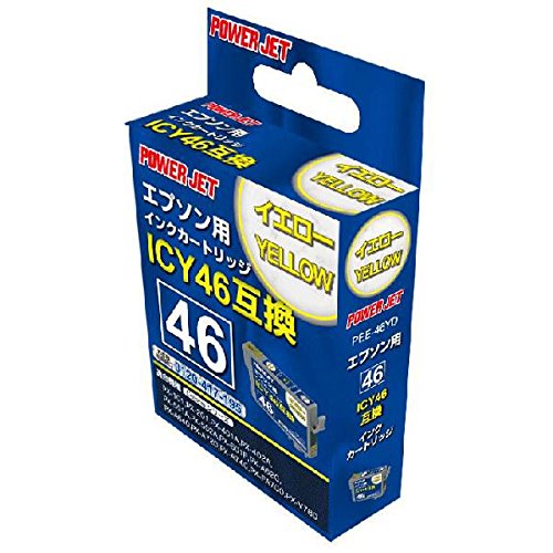 乐天商城 - 【送料無料】定形外発送 EPSON　ICY46用互換インクカートリッジ　イエロー　PEE-46YP