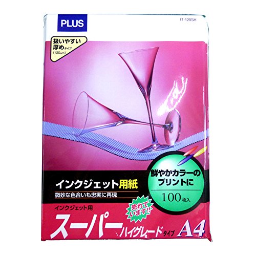 �ץ饹 IT-120SH 45-262 ���󥯥����å��ѥ����ѡ��ϥ����졼�ɥ����� A4 100������