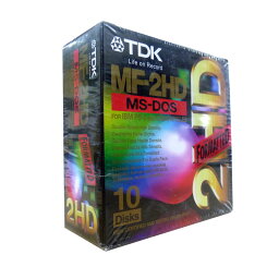 TDK MF2HD-256IF10ED 3.5インチFD 10枚 WINフォーマット済【4902030060503】