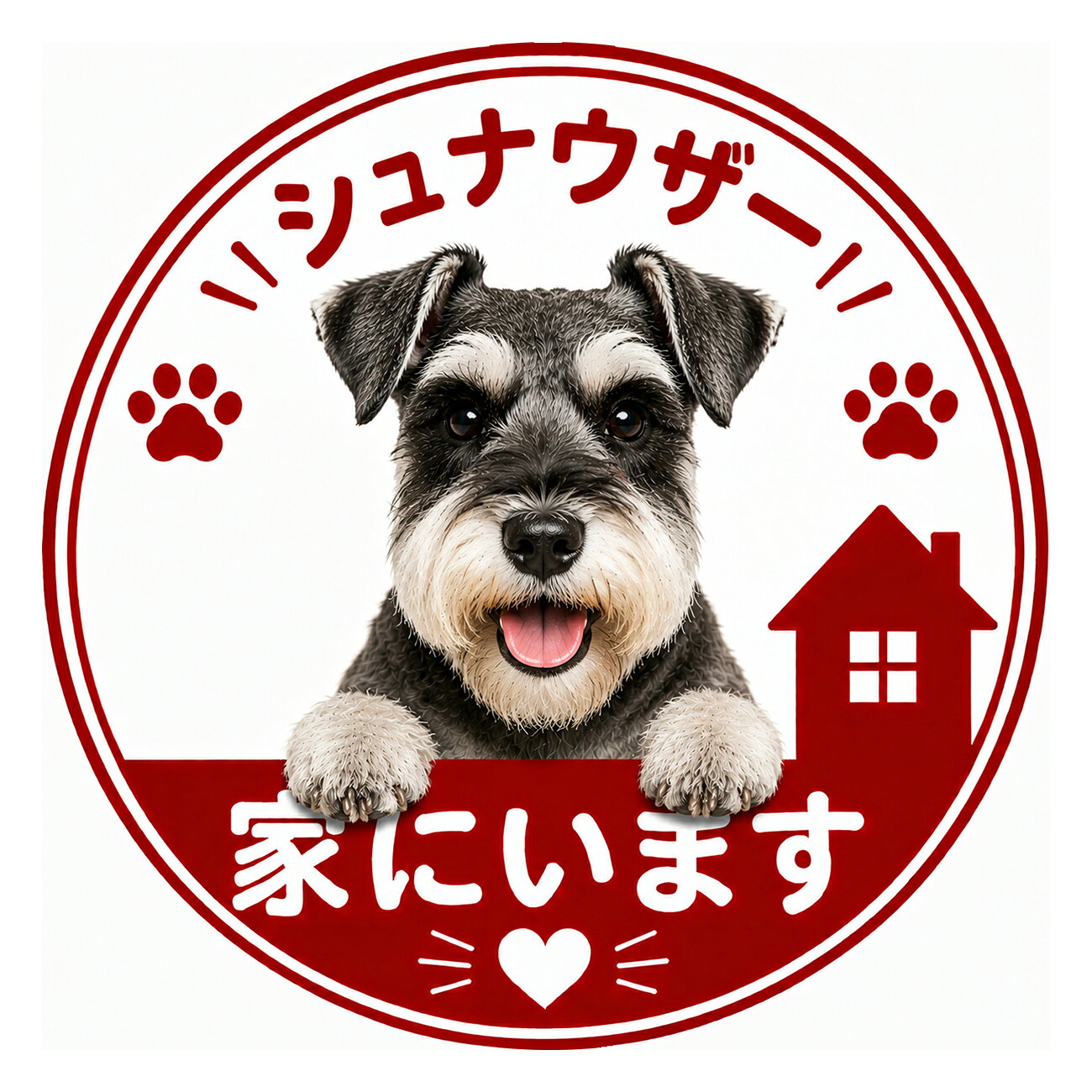 ・こちらの商品は全国送料無料にて発送いたします。 ・日本郵便のクリックポストでの発送となり3日~4日程でお届けの予定です。 ・玄関、門扉、門柱、インターホン、ポストなどに貼ってご使用いただけます。 ・材質は、塩ビシールにラミネート加工しています。 ・大きさは、1枚約 12cm x12cm ・【使用方法】ステッカーを台紙からはがし、お好きなところにお貼り下さい。貼る前には、表面の埃や水などをきれいにしてください。 ・材質は、塩ビシールにラミネート加工しています ・特に直射日光や風雨等に晒される場所では、長期にわたるご使用により印刷部が退色したりステッカーが変色する可能性がありますので、 定期的な取替えをおすすめします。 ・溶剤類(アセトン・シンナー・ベンジン等)は表面を傷めますので使用しないでください。 ・強粘着糊を使用していますので、はがす際に被着体を傷めるおそれがあります。 ・被着体によっては接着しにくい場合があります(皮革・複雑な曲面・凹凸面など)。 【貼れる素材・貼れない素材・適さない場所】 貼れる素材：ガラス・金属・プラスチックなどのつるつるした面には貼ることができます。 貼れない素材：木材やザラザラの壁紙、スポンジやコンクリートなど凹凸のある場所には貼ることが困難です。 ※一度貼り付けたものは再度貼り直しが出来ません。 ※ステッカーを剥がす場合、貼る素材によって塗装等がはがれてしまう事がありますのでご注意ください。下地に対しての保証はございません。 ※モニター等の環境によって色が違って見える場合があります。