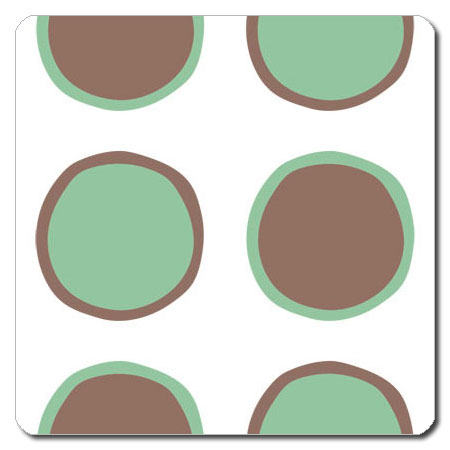 乐天商城 - 【送料無料クリックポスト発送】おしゃれな 携帯用 捺印マット サイズ約100 x 100mm　厚さ約2mm　NMN-021