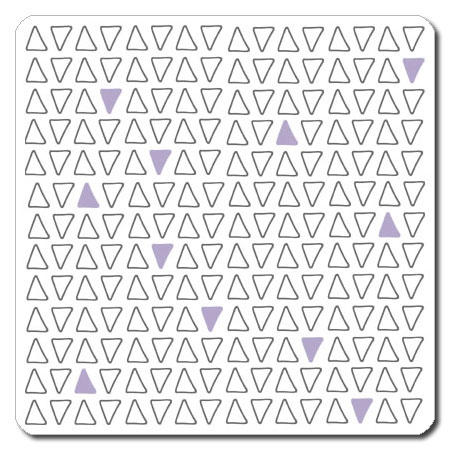 Rakuten - 【送料無料クリックポスト発送】おしゃれな 携帯用 捺印マット サイズ約100 x 100mm　厚さ約2mm　NMN-028