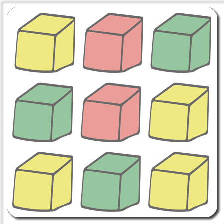 乐天商城 - 【送料無料クリックポスト発送】おしゃれな 携帯用 捺印マット サイズ約100 x 100mm　厚さ約2mm　NMN-033