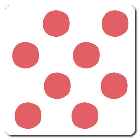 乐天商城 - 【送料無料クリックポスト発送】おしゃれな 携帯用 捺印マット サイズ約100 x 100mm　厚さ約2mm　NMN-040