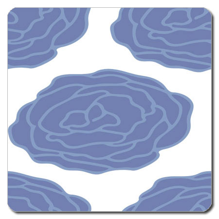 【送料無料クリックポスト発送】おしゃれな 携帯用 捺印マット サイズ約100 x 100mm　厚さ約2mm　NMN-066