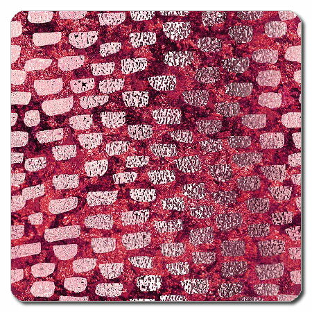 乐天商城 - 【送料無料クリックポスト発送】おしゃれな 携帯用 捺印マット サイズ約100 x 100mm　厚さ約2mm　NMN-198