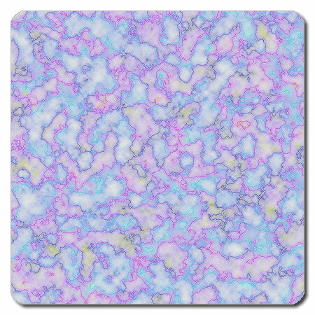 乐天商城 - 【送料無料クリックポスト発送】おしゃれな 携帯用 捺印マット サイズ約100 x 100mm　厚さ約2mm　NMN-276