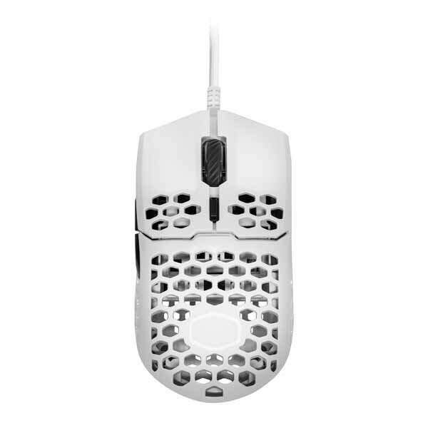 【訳あり】【アウトレット特価・新品】Cooler Master MasterMouse MM710 White Glossy ハニカムシェルデザイン超軽量ゲーミングマウス グロス加工モデル ホワイト｜MM-710-WWOL2