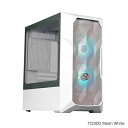 Cooler Master TD300 Mesh white ミニタワー型PCケース ホワイト|TD300-WGNN-S00