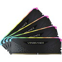 Corsair 32GB(8GBx4) DDR4 3600MHz (PC4-28800) 18-22-22-42 UDIMM VENGEANCE RGB RS 1.35V for AMD Ryzen Intel｜CMG32GX4M4D3600C18