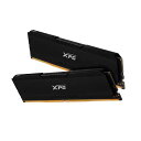 ADATA XPG GAMMIXD20 64GB(32GBx2) DDR4-3200MHz CL16-20-20 ブラック U-DIMM DUAL COLOR BOX|AX4U320032G16A-DCBK20