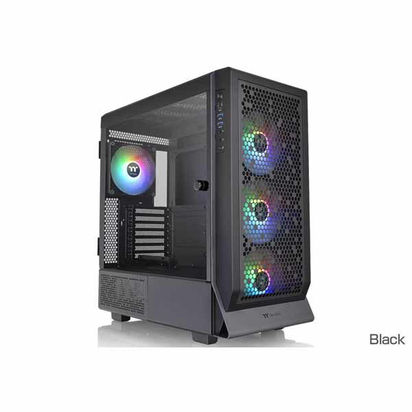 Thermaltake Ceres 500 TG ARGB O{̐zuɂΉ ~h^[P[X ubNbCA-1X5-00M1WN-00