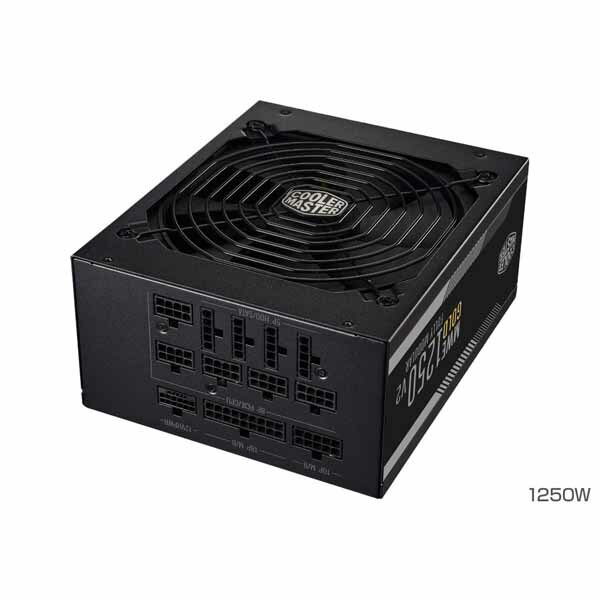 Cooler Master MWE Gold V2 FM 1250W ATX3.0 PCI-e 5.0ɑΉ tW[^CvdjbgbMPE-C501-AFCAG-3JP