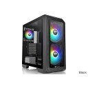 Thermaltake View 300 MX -Black- 200mm径ARGBファン装備 ミドルタワー型PCケース ブラック|CA-1P6-00M1WN-...