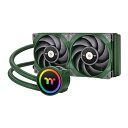 Thermaltake TOUGHLIQUID 240 ARGB Sync -Racing Green- 水冷一体型CPUクーラー グリーン｜CL-W319-PL12RG-A