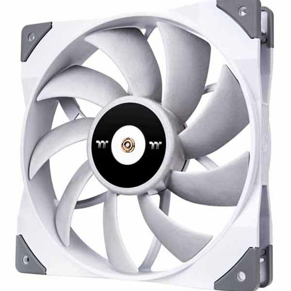 Thermaltake TOUGHFAN 14 White 高静圧PWMファン 140mm ホワイト｜CL-F118-PL14WT-A