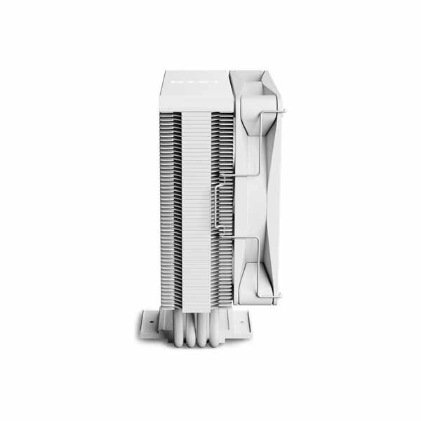 NZXT T120 White 最大2基のファンを取り付け可能 サイドフロー型CPUクーラー ホワイト｜RC-TN120-W1