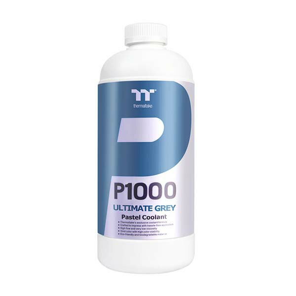 Thermaltake P1000 Coolant Ultimate Grey 1000ml 低粘度タイプクーラント グレー｜CL-W246-OS00GM-A