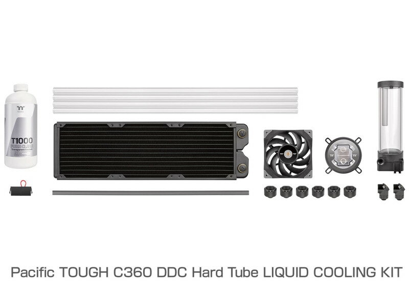 Thermaltake Pacific TOUGH C360 DDC Hard Tube LIQUID COOLING KIT ...
