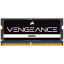 PC4U 楽天市場店で買える「Corsair VENGEANCE 16GB(16GBx1 DDR5 4800MHz(PC5-38400 SODIMM Unbuffered 40-40-40-77 Black PCB 1.1V|CMSX16GX5M1A4800C40」の画像です。価格は17,663円になります。