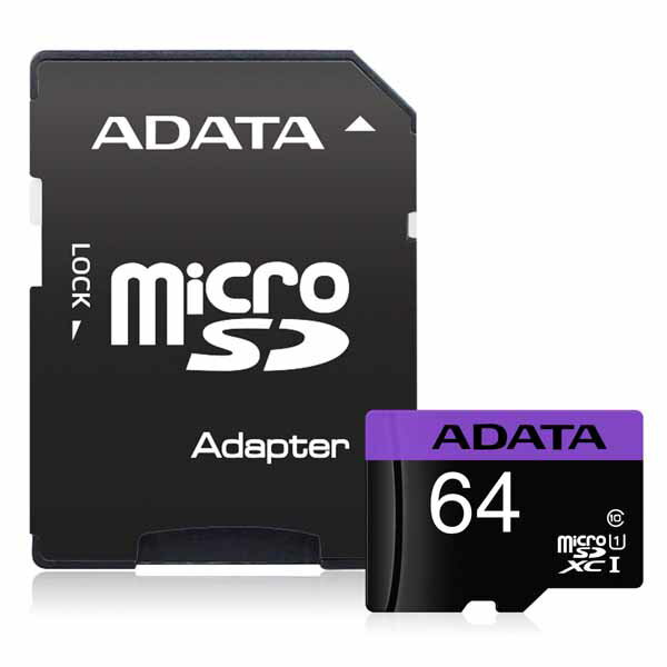 ADATA Premier microSDXC 64GB UHS-I Class10 ꡼ɡɥ꡼AUSDX64GUICL10-RA1