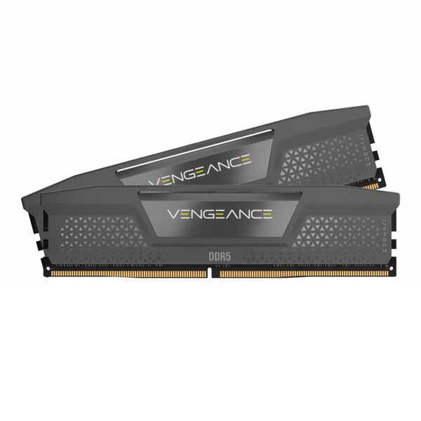 Corsair VENGEANCE 64GB(32GBx2) DDR5 5200MHz(PC5-41600) UDIMM 40-40-40-77 EXPO ブラック PCB｜CMK64GX5M2B5200Z40