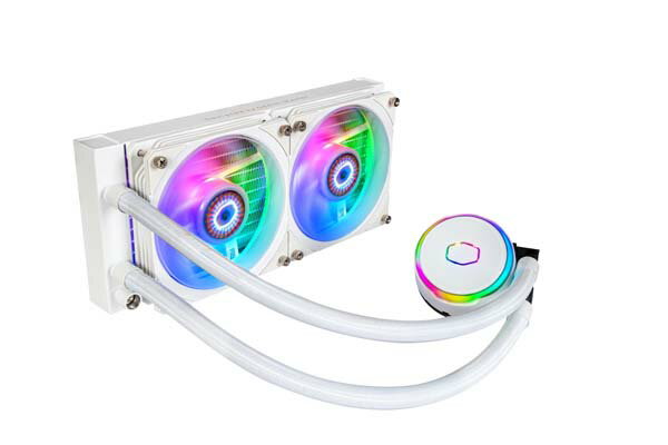 Cooler Master MasterLiquid PL240 Flux White Edition ηCPU顼 120mmե2 ۥ磻ȡMLY-D24M-A23PZ-RW