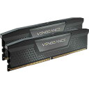 Corsair DDR5 6400MT/s 64GB(32GBx2) UDIMM 32-40-40-84 Std PMIC XMP 3.0 VENGEANCE DDR5 ブラック 1.4V|CMK64GX5M2B6400C32