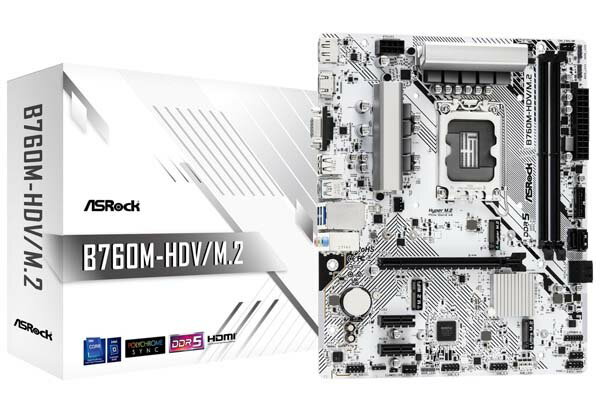 Micro Atx - ASRock B760M-HDV/M.2 microATXマザーボード｜B760M-HDV/M.2