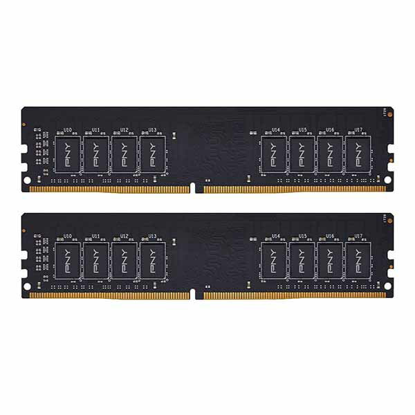 PNY 16GB(8GBx2) DDR4 2666 (PC4-21300) CL19 for Desk DIMM｜MD16GK2D42666-TB