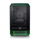 【訳あり】【アウトレット特価・新品】Thermaltake The Tower 300 Racing Green 八角柱 ミニタワーPCケース グリーン|CA-...