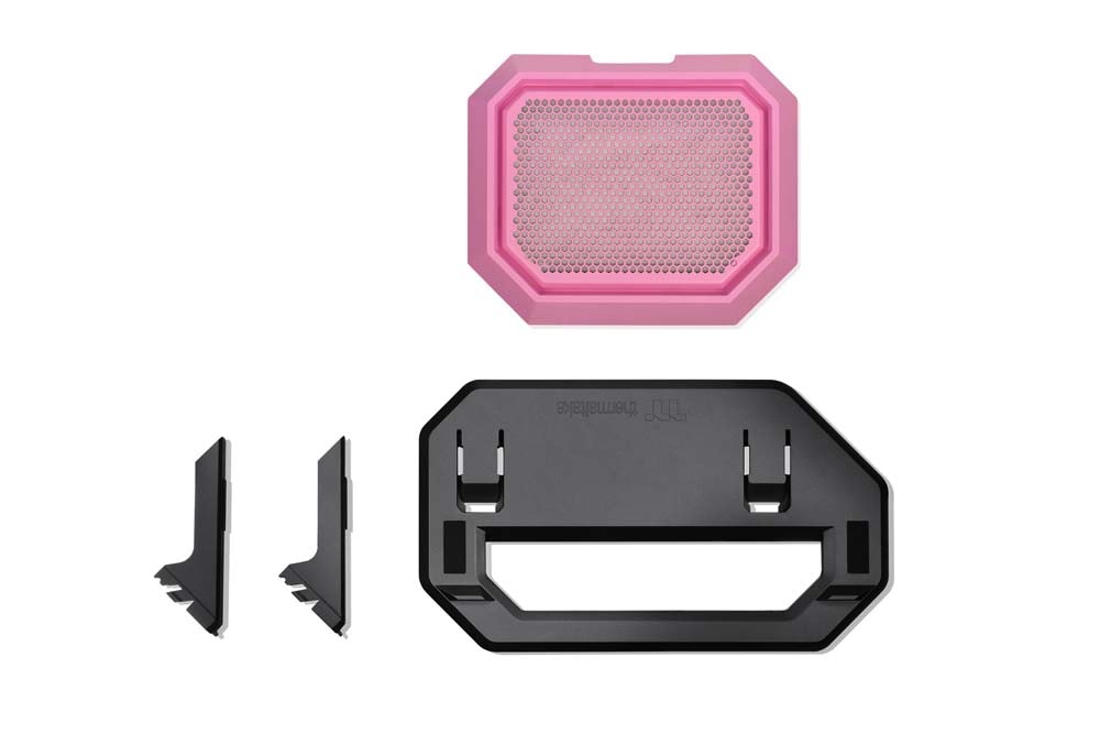 Rakuten - Thermaltake Chassis Stand Kit for The Tower 300/Bubble Pink/ABS+PC 横置きスタンド ピンク｜AC-074-ONANAN-A1