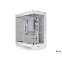 Thermaltake CTE E550 TG Snow 3面強化ガラスパネルのピラーレスデザイン ミドルタワー型PCケース ホワイト|CA-1Z8-00M6WN-00(2)