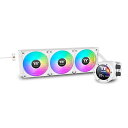 Thermaltake TH360 V2 Ultra EX ARGB Sync Snow Edition 水冷一体型CPUクーラー 120mmファンx3 ホワイ...