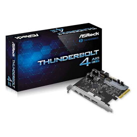 ASRock Thunderbolt 4 AIC R2.0 Intel JHL8540コントローラ搭載 Thunderbolt 4増設カード|Thunderbolt 4 AIC R2.0