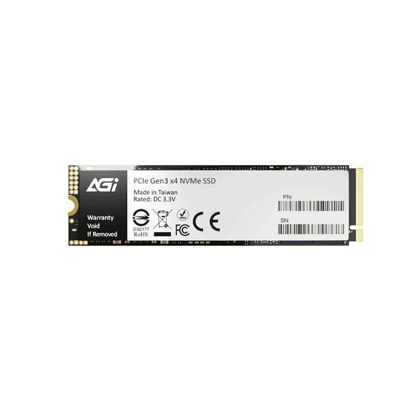 AGI AI298 容量2TB M.2 3D NAND Gen3 x4 NVMe SSD 3200MB/s 1700MB/s 1200TB｜AGI2T0GIMAI298-CB