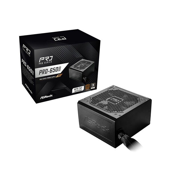 ASRock PRO-650B V2 電源ユニット 650W｜PRO-650B V2