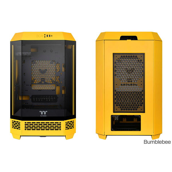 Thermaltake The Tower 300 Bumblebee ミニタワー型PCケース バンブルビー｜CA-1Y4-00S4WN-00